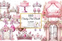 Victorian Pink Bundle - 150 clipart - All the pink you need Product Image 8