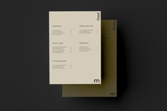 A4, A5, A6 Restaurant Menu Mockup Product Image 5