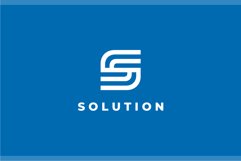 Letter S round logo design vector template Product Image 2