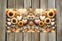 Romantic sunflowers | 4 valentine Mug Sublimation designs Product Image 2