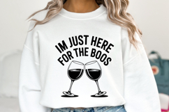 Im just here for the Boos Svg | Halloween Svg | Shirt Svg Product Image 1