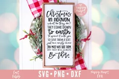 Memorial Christmas SVG, Christmas In Heaven SVG Product Image 2