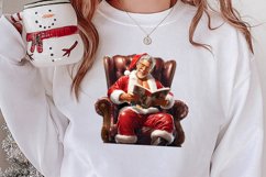 Handsome Santa Claus Clipart, Santa Claus Clipart Product Image 2