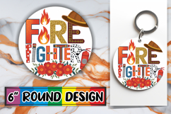 Bright Ornaments Circle Sublimation, Profession Product Image 1