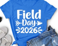 Field Day 2026 Fun Day SVG PNG | Field Day Teacher Shirt Product Image 2