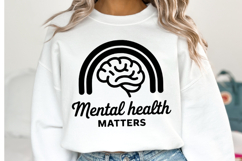Mental Health Matters Svg | Svg Cut Files | Shirt Svg Product Image 1