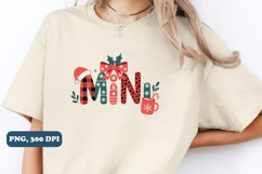 Mini Christmas sublimation PNG Design, PNG Sublimation Product Image 3