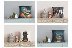 Halloween Pillow Designs, Kids Pillow Bundle, Fantasy Pillow Product Image 2