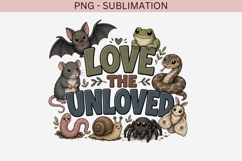 Unloved animals png design for T-shirts Product Image 2