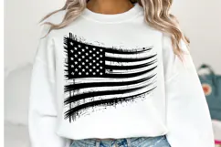USA Flag Svg Design | Svg Cut Files | Shirt Svg Product Image 1