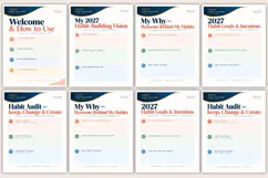 2027 Habit Building Tracker Product Image 2