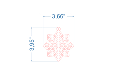 Christmas Tree Toy SVG laser cut file for Glowforge Product Image 2