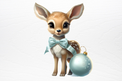 Christmas Baby Animals Clipart PNG Product Image 2