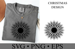 Sunburst Svg | Christmas svg | Shirt Svg Product Image 3