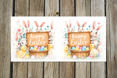 Watercolor Easter | spring Sublimation Mug design PLUS Product Image 2