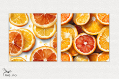 Citrus digital paper Product Image 2
