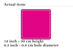 Basket base 12 inch 30 cm square laser cut digital file down Product Image 2