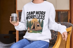 Retro Camping PNG Bundle 18 Product Image 2