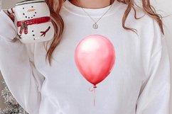 Winter Cute Pink Cat Clipart Sublimation, Christmas Pink PNG Product Image 2