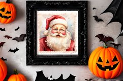 Christmas Postage Stamps Sublimation Clipart, Product Image 2