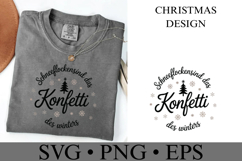 Konfetti Svg | Christmas svg | Shirt Svg Product Image 3