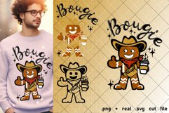 Bougie Gingerbread Man svg, Belt Bag PNG, Western svg, Retro Product Image 1