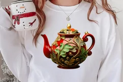 Amazing Fairy Christmas Clipart, Fairy Christmas Clipart Product Image 2