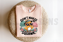Funny Chick With Hat And Sunglasses Threatening Product Image 2