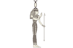 Neith.Egyptian ancient symbol. Culture.Design element. Product Image 2