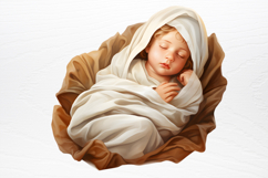 Christmas Nativity Sets Clipart PNG Product Image 2