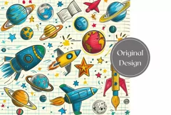 Art School Tumbler Wrap, Science Tumbler Sublimation PNG Product Image 2