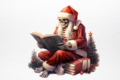 Christmas Skeleton Sublimation PNG Product Image 2