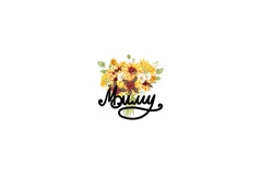 sublimation mommy with sunflowers, Mommy PNG, mother's day Product Image 2