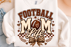 Football Mom Life Coquette PNG Product Image 1