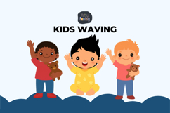 Toddler Moments Collection: Kids Waving Product Image 2