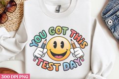 You got this, test day PNG, Teachers Testing Day PNG Product Image 2