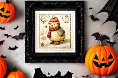 Christmas Postage Stamps Sublimation Clipart, Product Image 2