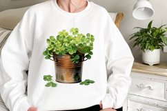 St Patrick Day Flowers Clipart Product Image 2