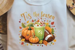 Tis The Season Fall Quotes Sublimation PNG, Tis the season Product Image 2