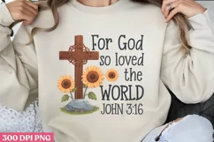 GOD with God all things PNG, Christian Jesus Sublimation PN Product Image 1