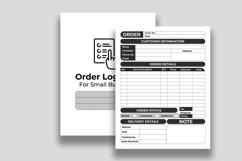Business Order Logbook KDP Interior Product Image 2
