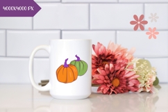Hand Drawn Halloween Pumpkins Illustration, Pumpkins PNG Product Image 2