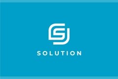 Letter S round logo design vector template Product Image 2