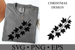Christmas Leaves Svg | Christmas svg | Shirt Svg Product Image 2