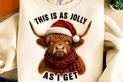 Christmas Animal PNG, Funny Christmas Sublimation, Xmas PNG Product Image 3