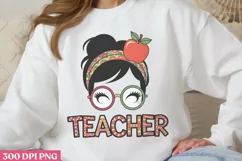 Teacher PNG, Teacher Appreciation Sublimation PNG Product Image 1