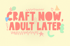 Playpaper! A Paper Cutout Font Product Image 2