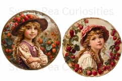 Strawberry, Strawberries, Ephemera, PNG, Clipart Product Image 2
