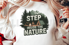 Step Inside the Nature PNG, Nature Landscape Sublimation PNG Product Image 2