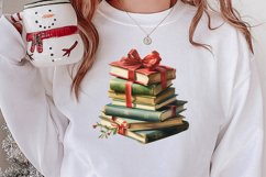 Christmas Reading Sublimation, Christmas Clipart Product Image 2
